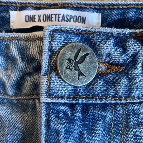 One Teaspoon denim skirt - Picture 3 of 4